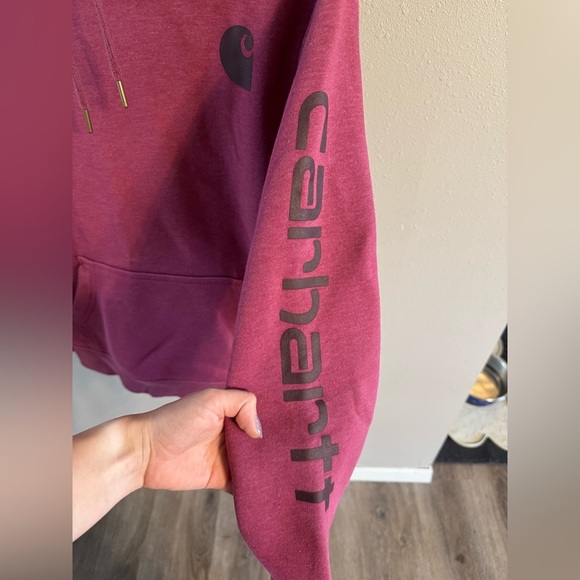 Carhartt Berry Hoodie with Logo - Picture 3 of 5